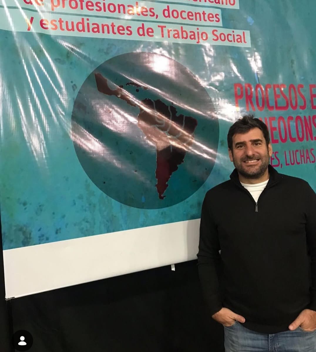 Raúl Salas en el Foro Latinoamericano de Trabajo Social